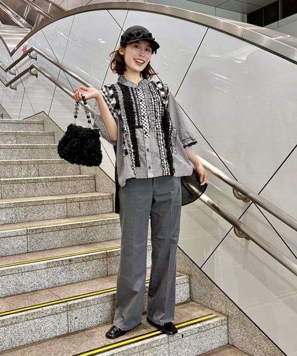 BEAMS WOMEN | 【別注】DICKIES / ウォッシュ フレア パンツ | Rakuten