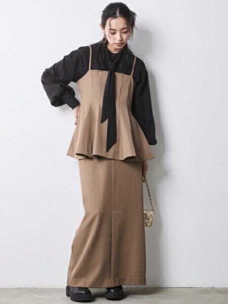 CHIC STYLEのタイ付ブラウス<大きいサイズ有>シックスタイルを使ったコーディネートを紹介します。｜Rakuten Fashion(楽天ファッション／旧楽天ブランドアベニュー)7028166