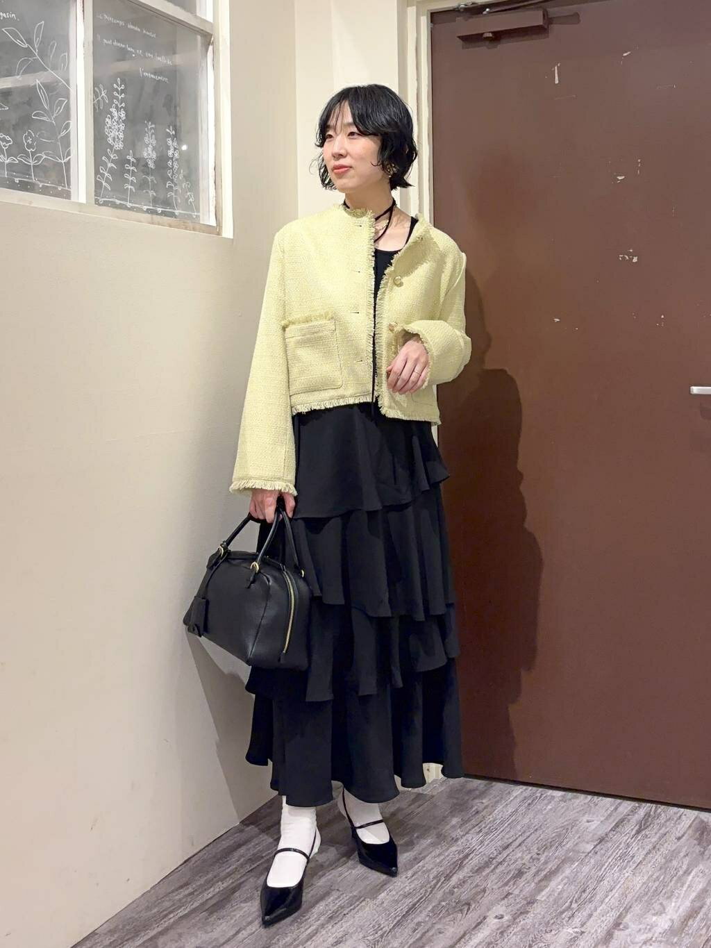 mysty womanのライトツイードジャケットを使ったコーディネートを紹介します。｜Rakuten Fashion(楽天ファッション／旧楽天ブランドアベニュー)7028170