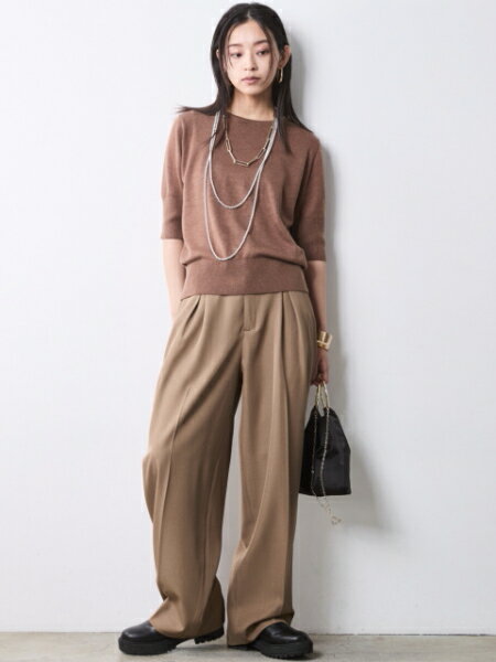 CHIC STYLEのニットアンサンブル<大きいサイズ有>シックスタイルを使ったコーディネートを紹介します。｜Rakuten Fashion(楽天ファッション／旧楽天ブランドアベニュー)7028616