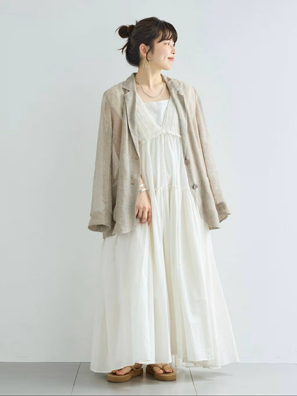 Curensology | リネンカラミシアージャケット | Rakuten Fashion(楽天