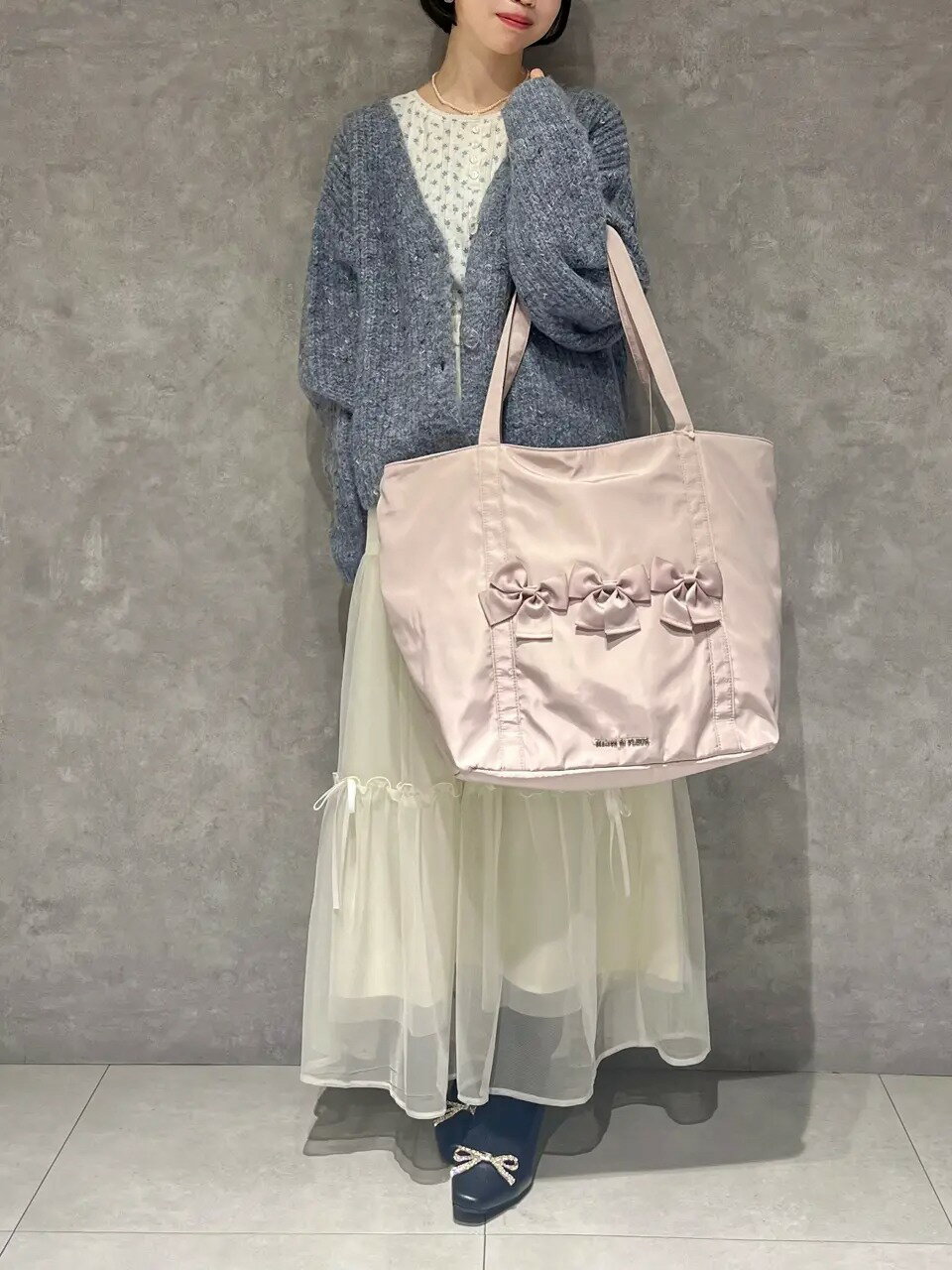 Maison de FLEUR | 撥水加工リボンキャリーオンバッグ | Rakuten