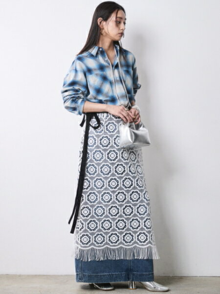 CHIC STYLEのレースオーバースカート<大きいサイズ有>シックスタイルを使ったコーディネートを紹介します。｜Rakuten Fashion(楽天ファッション／旧楽天ブランドアベニュー)7028830