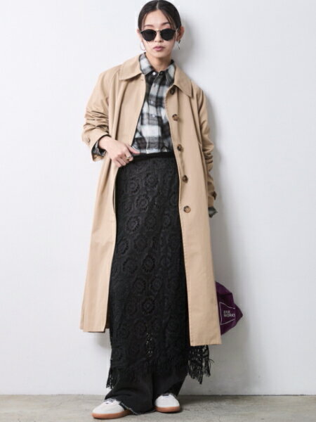 CHIC STYLEのレースオーバースカート<大きいサイズ有>シックスタイルを使ったコーディネートを紹介します。｜Rakuten Fashion(楽天ファッション／旧楽天ブランドアベニュー)7028811