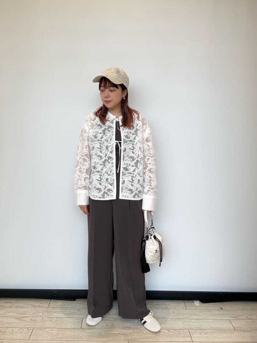 UNITED ARROWS green label relaxing | レース ハオリ ブラウス