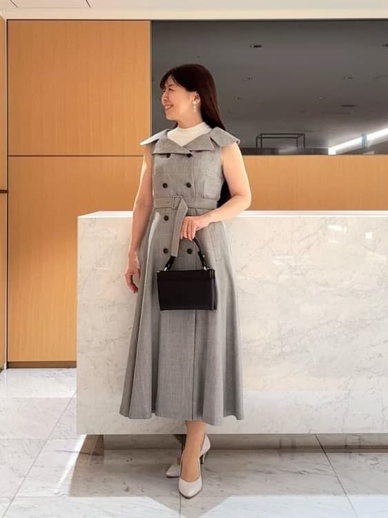 ANAYI | スラブドビーオフショル ワンピース | Rakuten Fashion(楽天