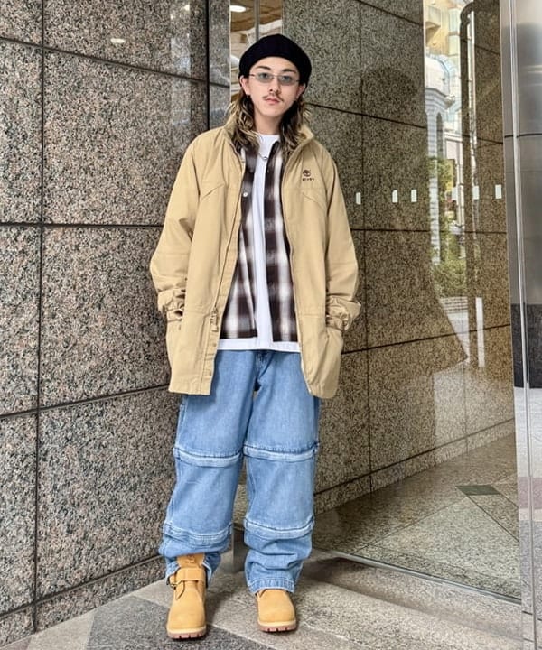 BEAMS MEN | 【別注】Timberland / Nylon Jacket | Rakuten Fashion