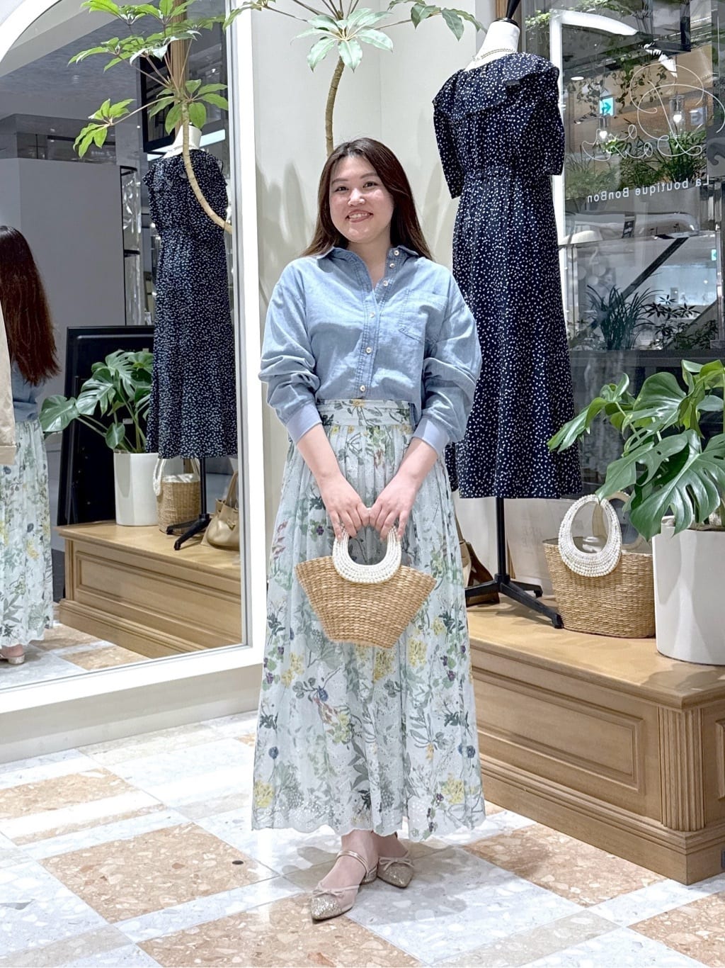 La boutique BonBon | 【涼しく夏映え】エンブロイダリーフラワー
