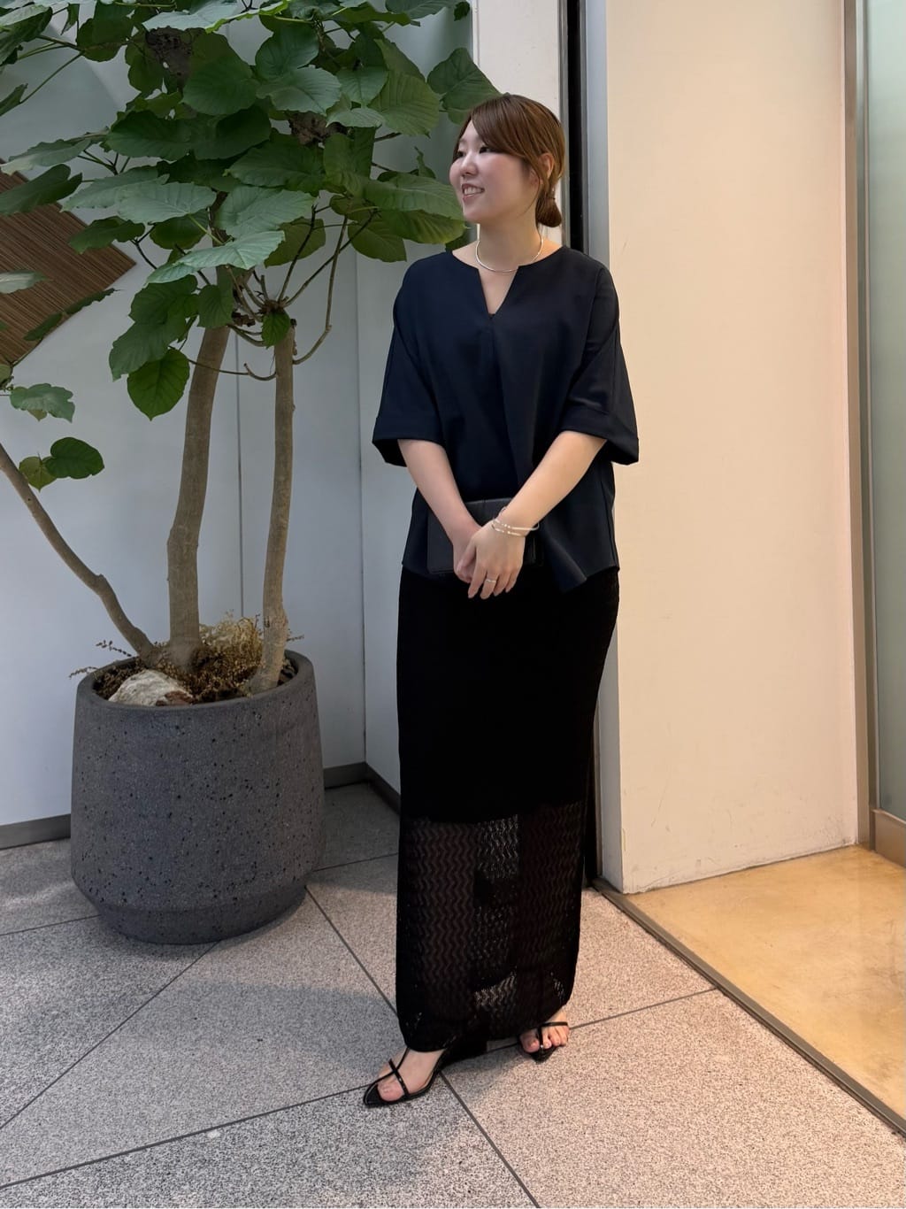 GALLARDAGALANTEのラメラッセルスカートを使ったコーディネートを紹介します。｜Rakuten Fashion(楽天ファッション／旧楽天ブランドアベニュー)7031544