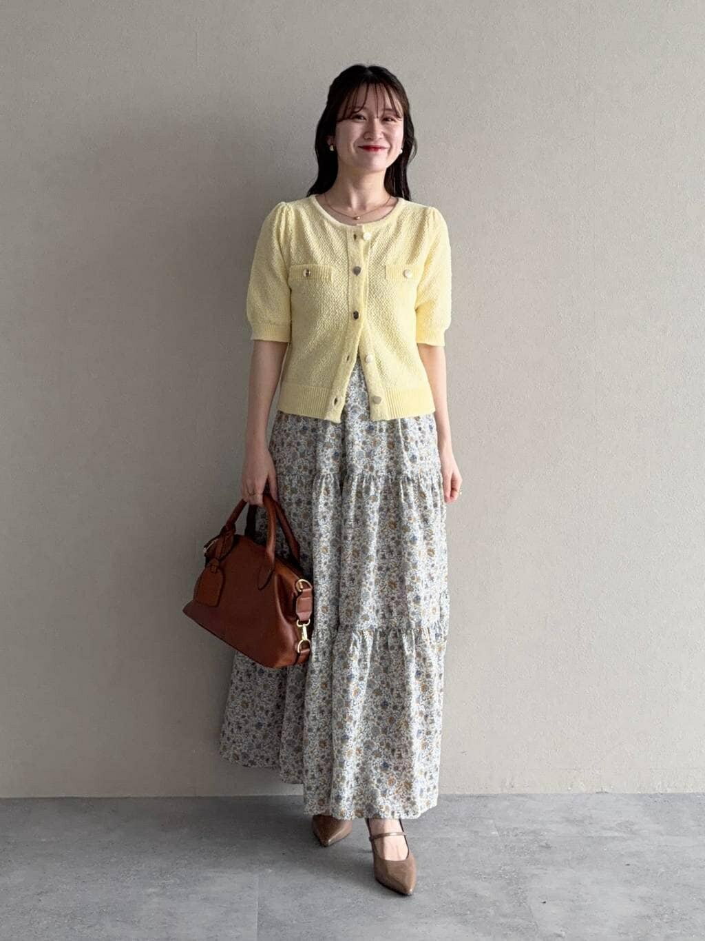 mysty womanのサマーツイードライクカーディガンSSを使ったコーディネートを紹介します。｜Rakuten Fashion(楽天ファッション／旧楽天ブランドアベニュー)7031655