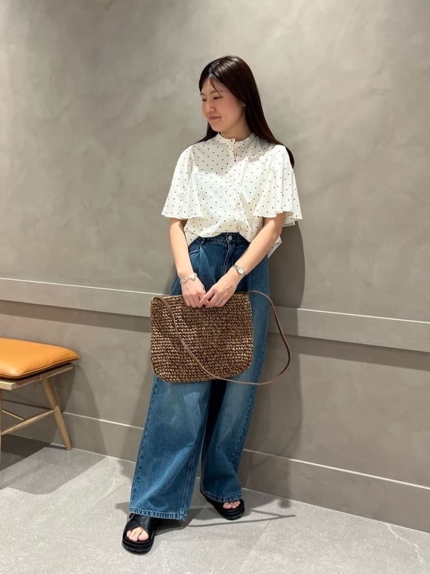 BEAUTY&YOUTH UNITED ARROWS | 【WEB限定】ドット フリルスリーブ