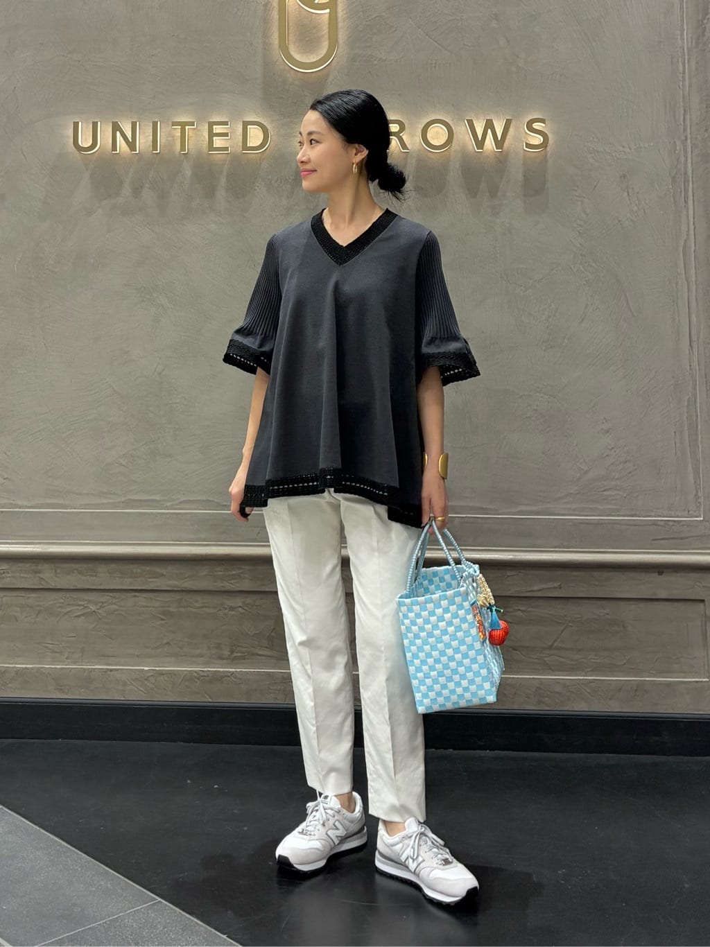UNITED ARROWS | Vネック ニットチュニック | Rakuten Fashion(楽天