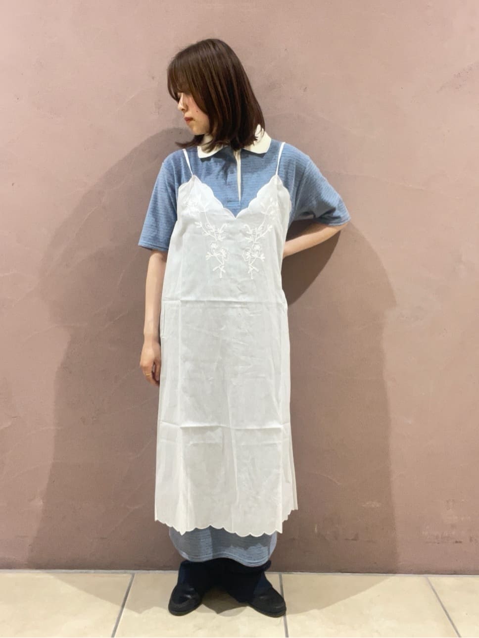 BEAUTY&YOUTH UNITED ARROWS | <6(ROKU)>パイルボーダー ワンピース