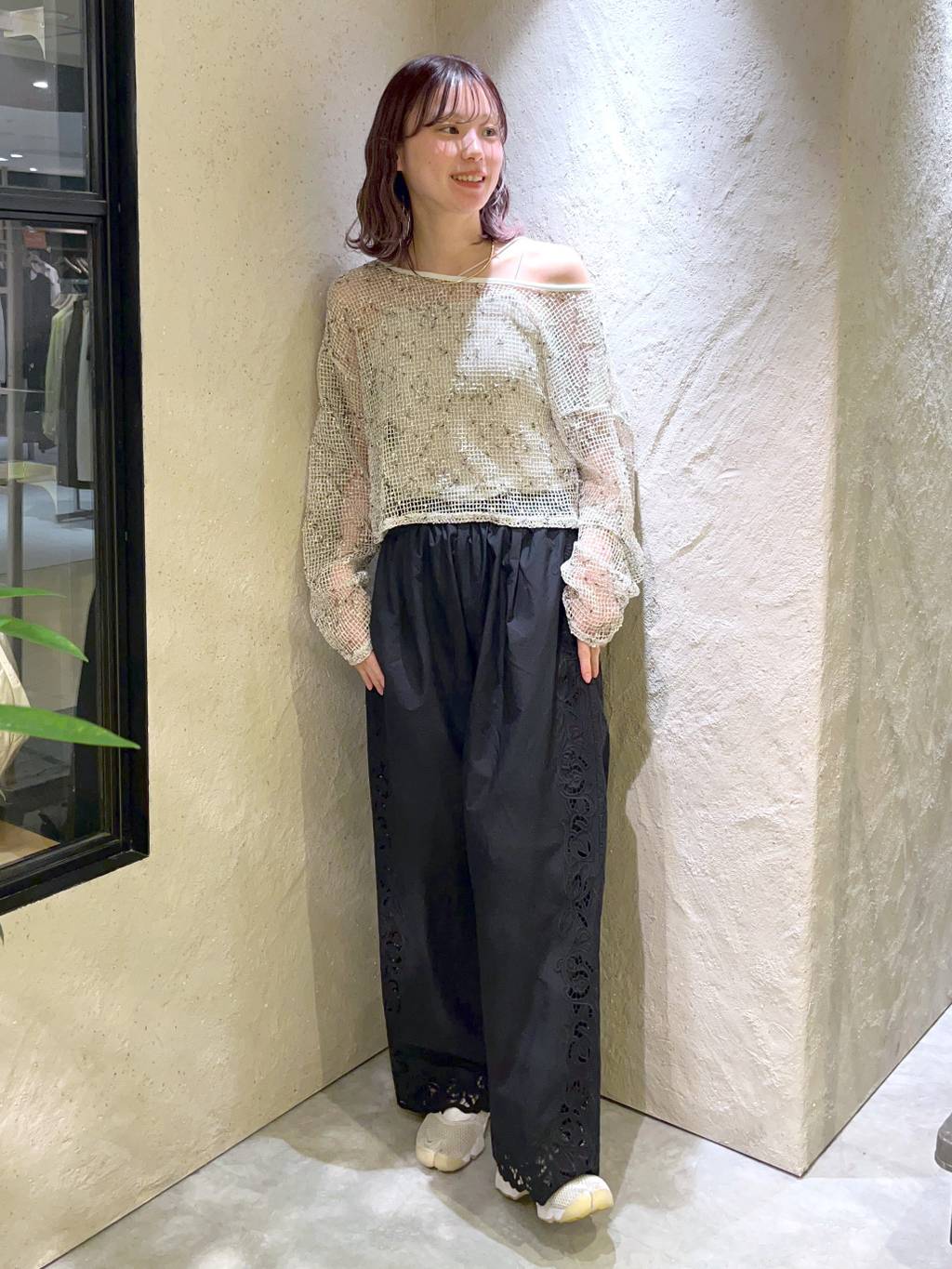 LOWRYS FARM | カットワークレースパンツ | Rakuten Fashion(楽天