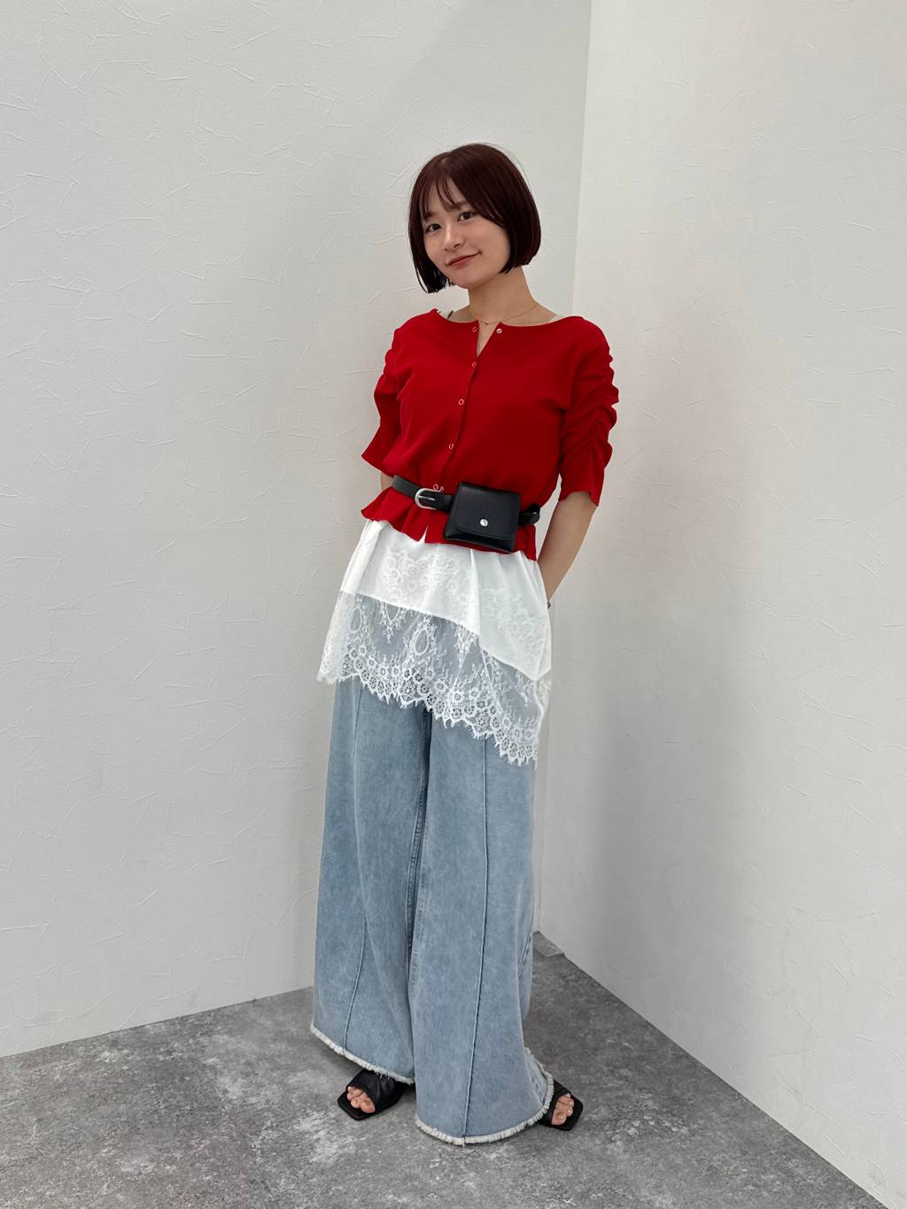 LOWRYS FARM | サテンレースキャミ | Rakuten Fashion(楽天