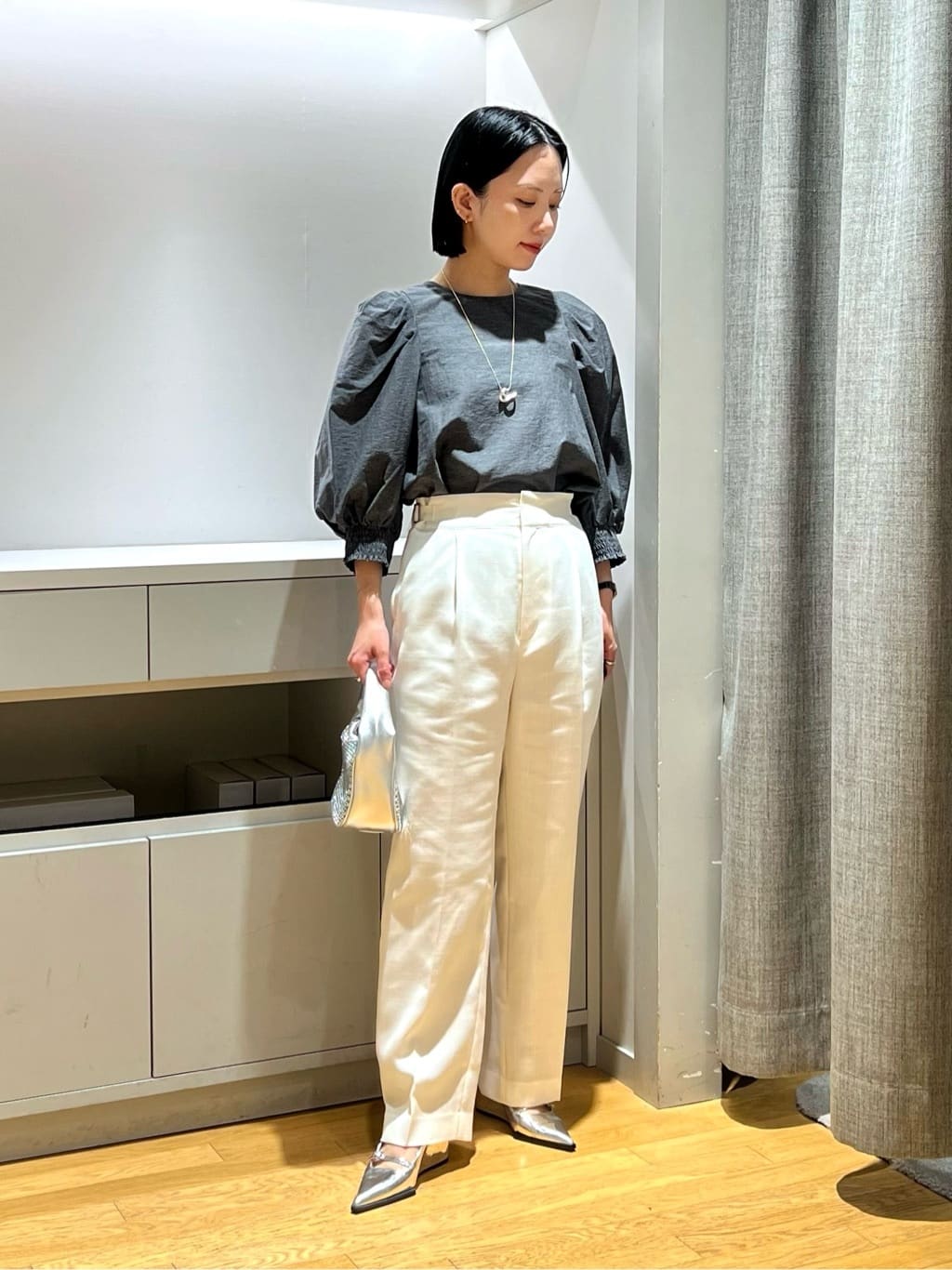 UNITED ARROWS LTD. OUTLET | MANTECO パフスリーブ ブラウス