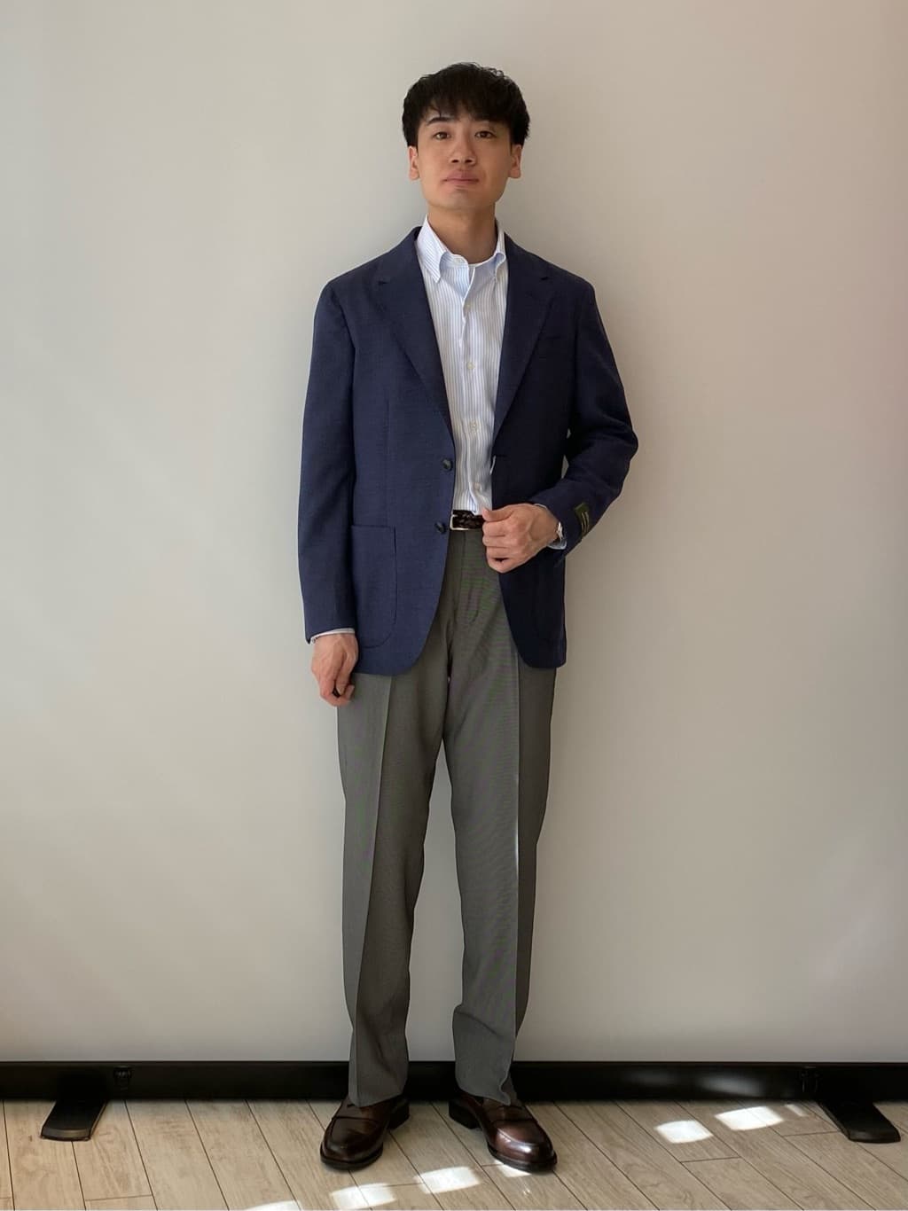 UNITED ARROWS green label relaxing | REDA MESH 無地 2B RG