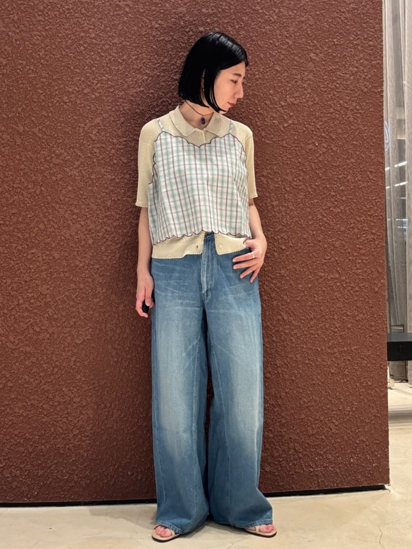BEAUTY&YOUTH UNITED ARROWS | 【別注】<Sara mallika for 6>CHECK