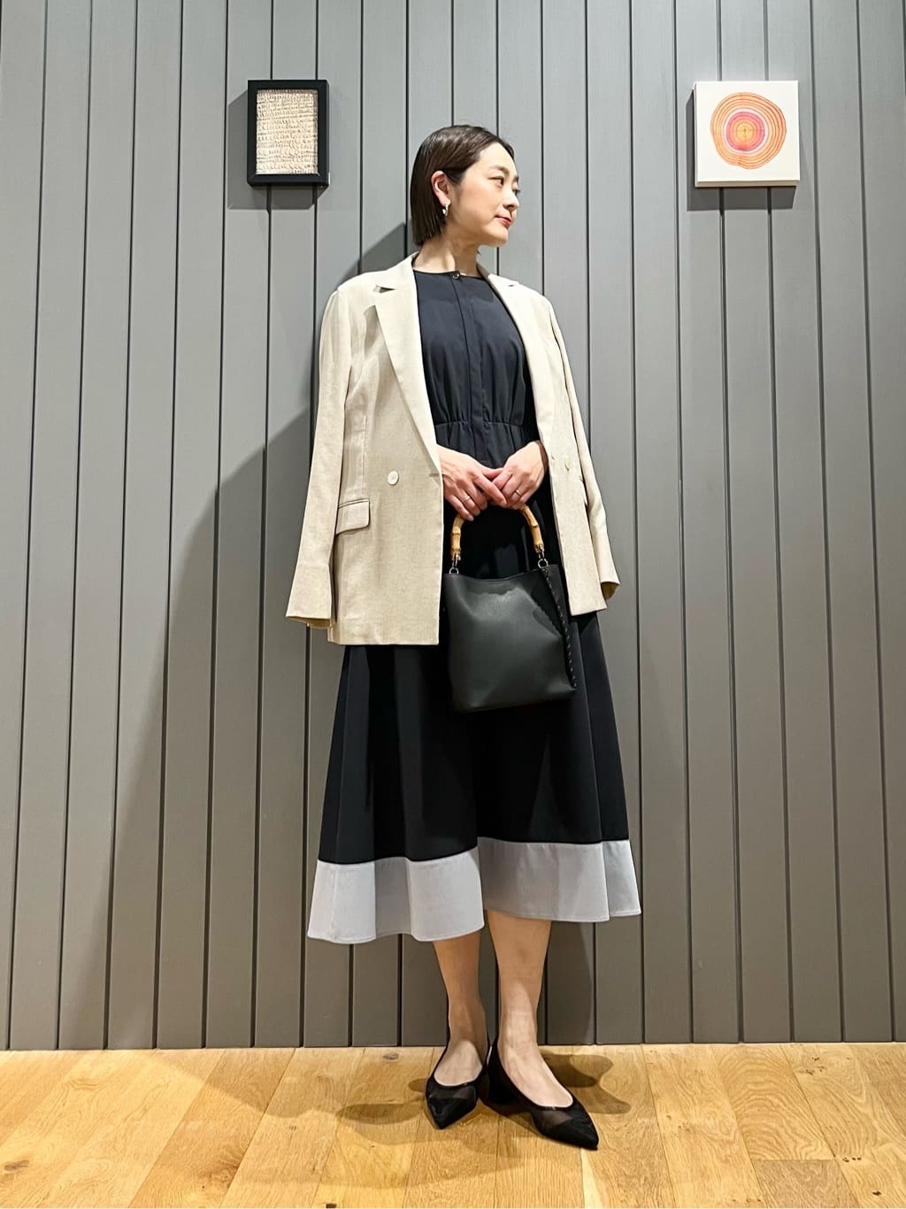 UNITED ARROWS green label relaxing | ハシゴキリカエ ワンピース