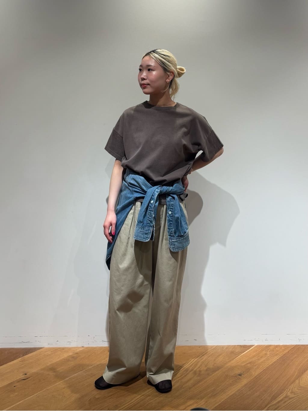 UNITED ARROWS | 【別注】<upper hights for conte>ワイド クルー