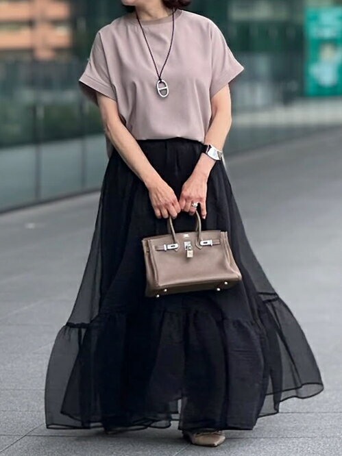 STYLEDOOR | バックジップジョーゼットTブラウス | Rakuten Fashion