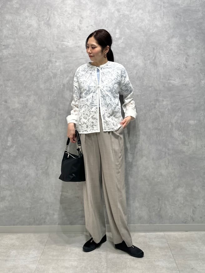 UNITED ARROWS green label relaxing | レース ハオリ ブラウス
