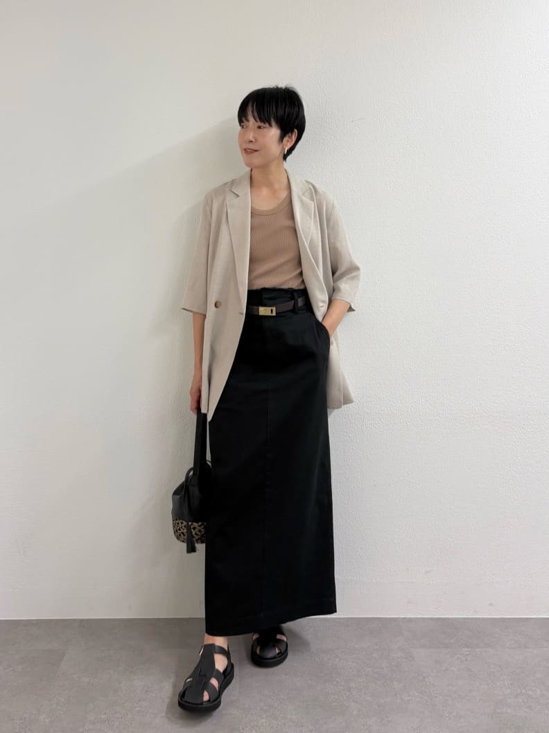 GALLARDAGALANTEの<GLOW 7月号掲載アイテム>【2サイズ展開】ハーフスリーブジャケットを使ったコーディネートを紹介します。｜Rakuten Fashion(楽天ファッション／旧楽天ブランドアベニュー)7041026