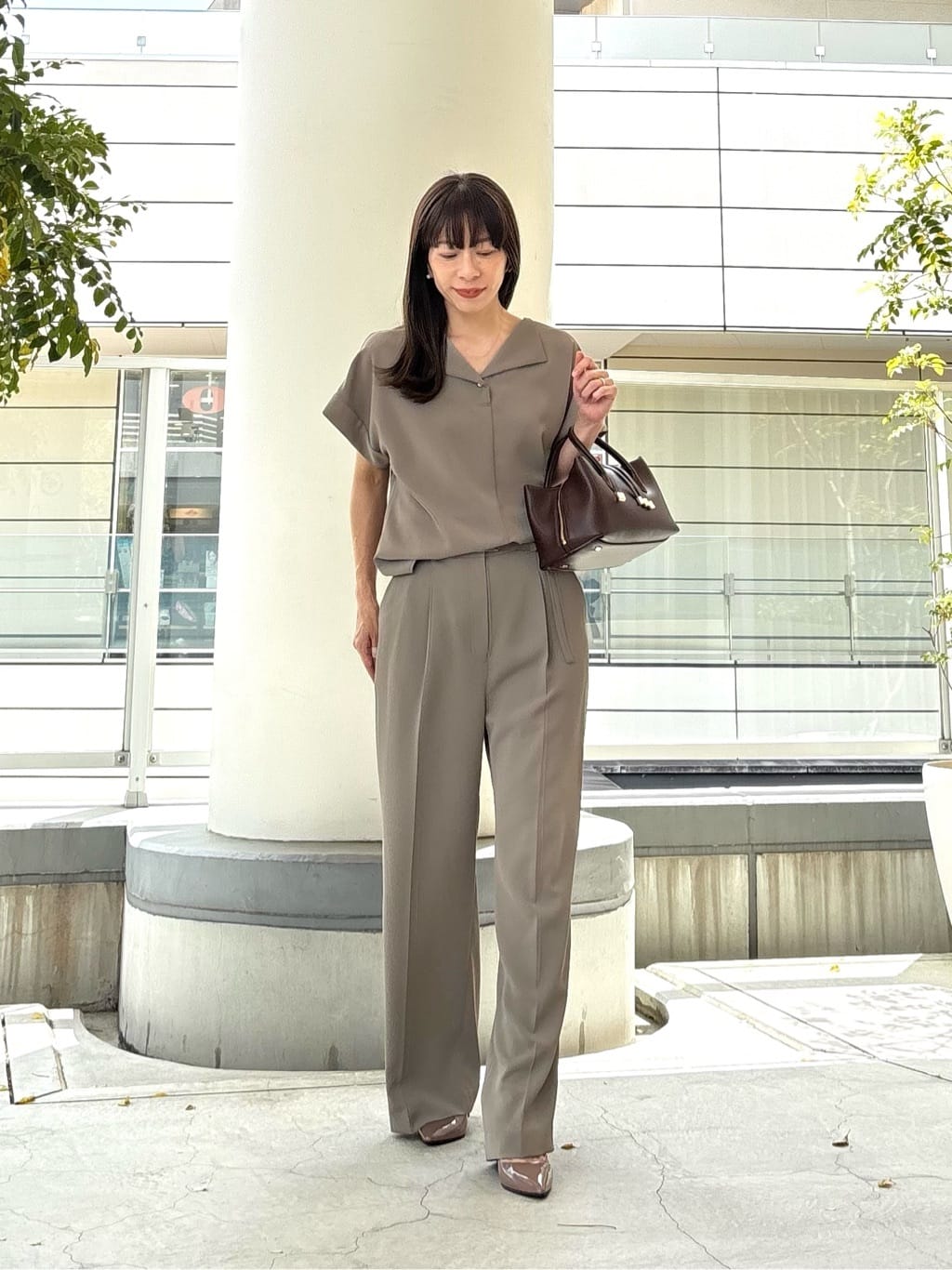familiar ブラウス2点セット NATURAL BEAUTY BASIC | クリアツイル SETUP 開襟ブラウス | Rakuten