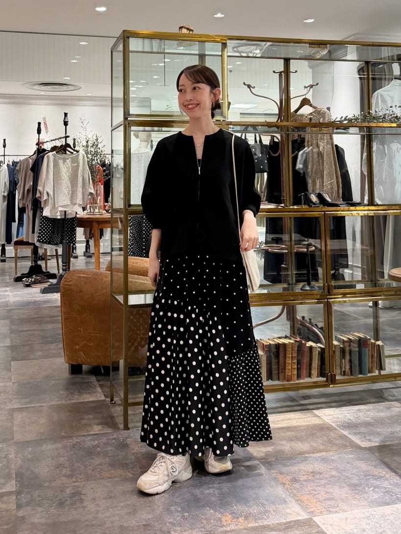 BEARDSLEY | ドットパッチワークスカート | Rakuten Fashion(楽天