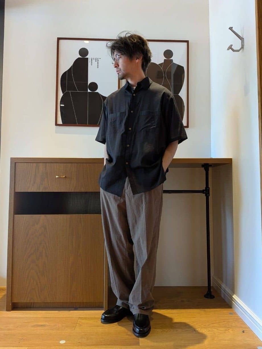 ＜Steven Alan＞ ナイロン オックス アウト ワンプリーツ スラックス BEAUTY&YOUTH UNITED ARROWS | <Steven Alan> ナイロン オックス
