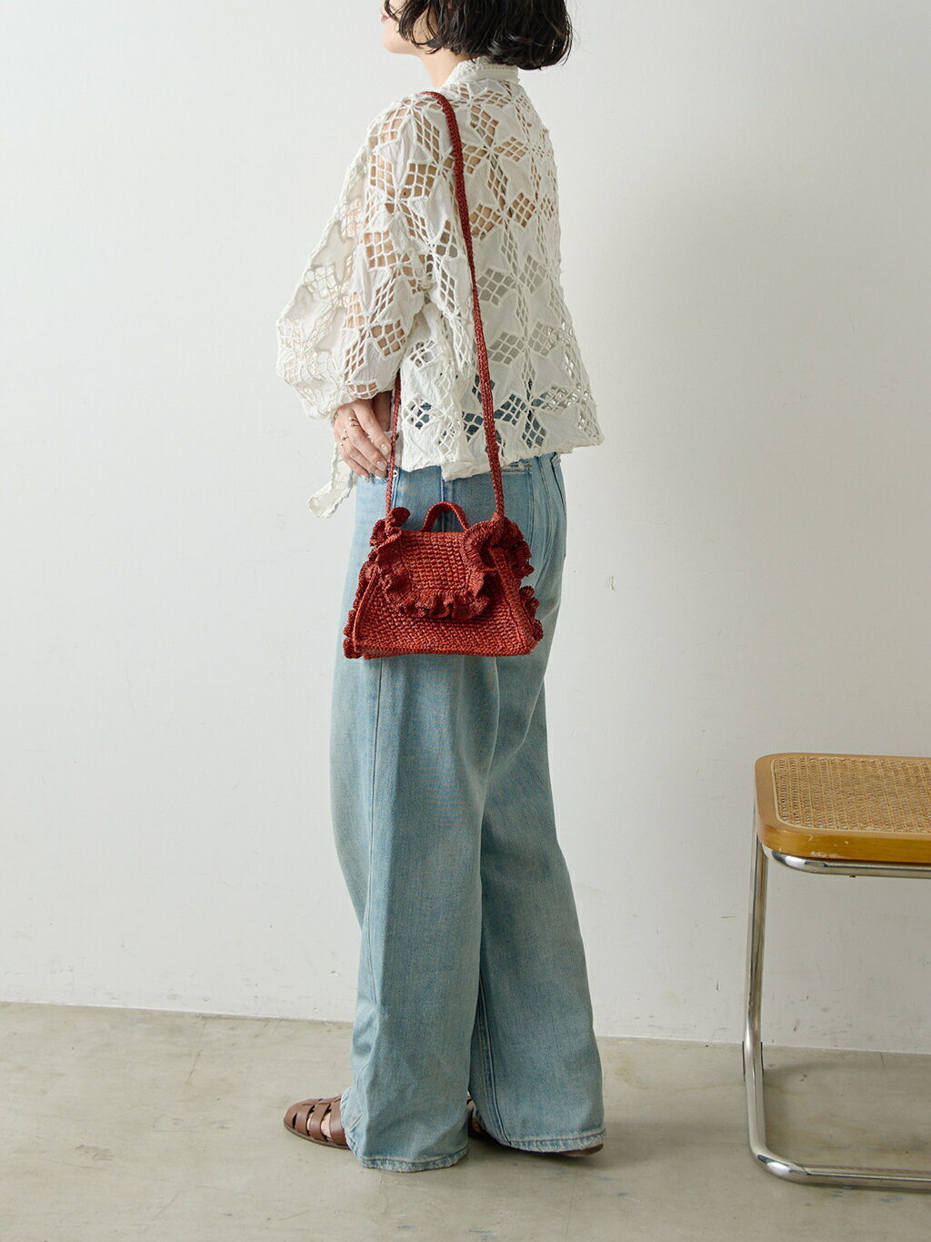 ear PAPILLONNERのグルカサンダル【SUM1 STYLE】を使ったコーディネートを紹介します。｜Rakuten Fashion(楽天ファッション／旧楽天ブランドアベニュー)7041511