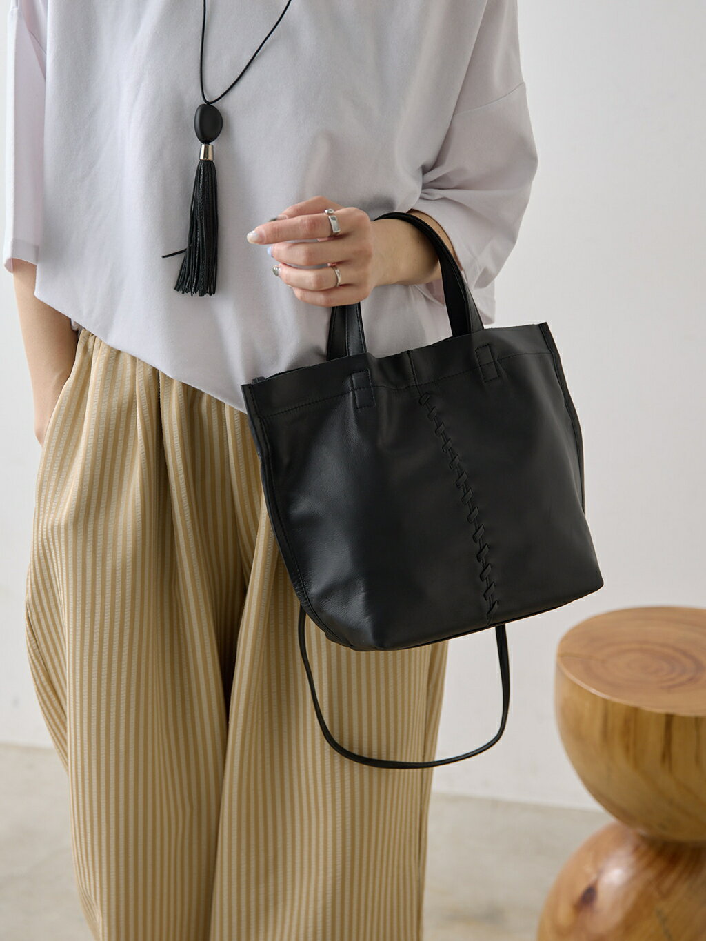 ear PAPILLONNER | センターポイントトートバッグS | Rakuten Fashion