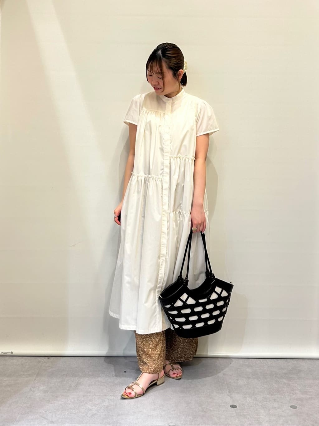 Vin | アシンメトリーティアードワンピース | Rakuten Fashion(楽天