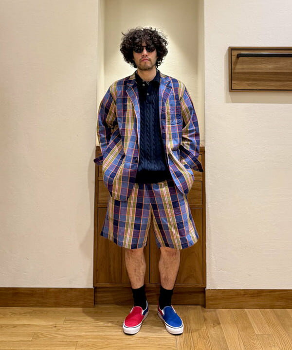 BEAMS MEN | 【父の日】BEAMS PLUS｜Knit Polo Cable｜メンズ トップス