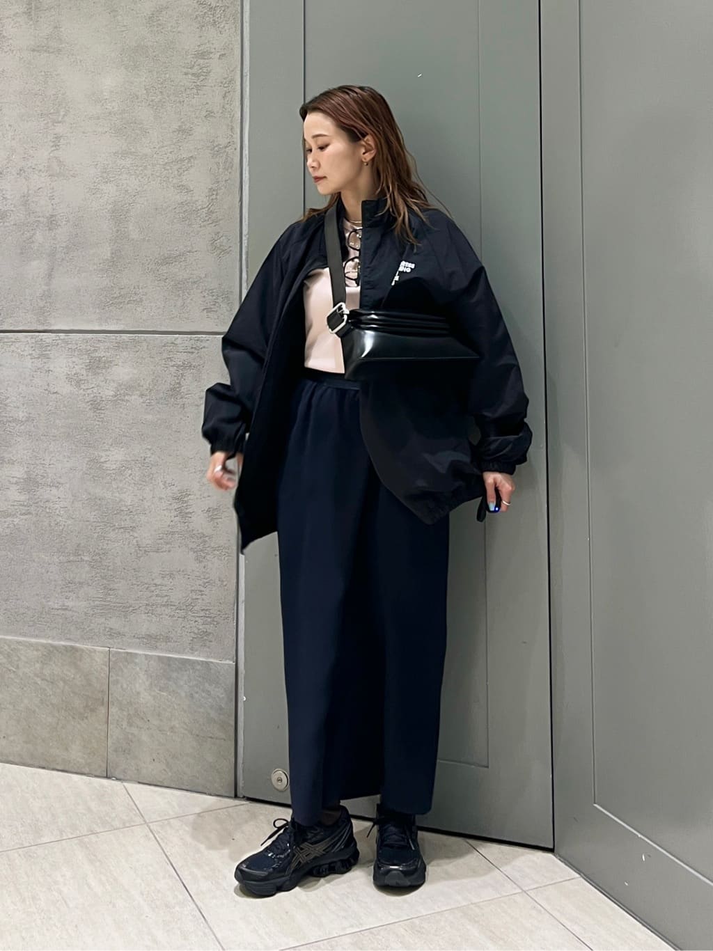 UNITED ARROWS | COMFY ラップ マキシスカート -防汚 UVカット