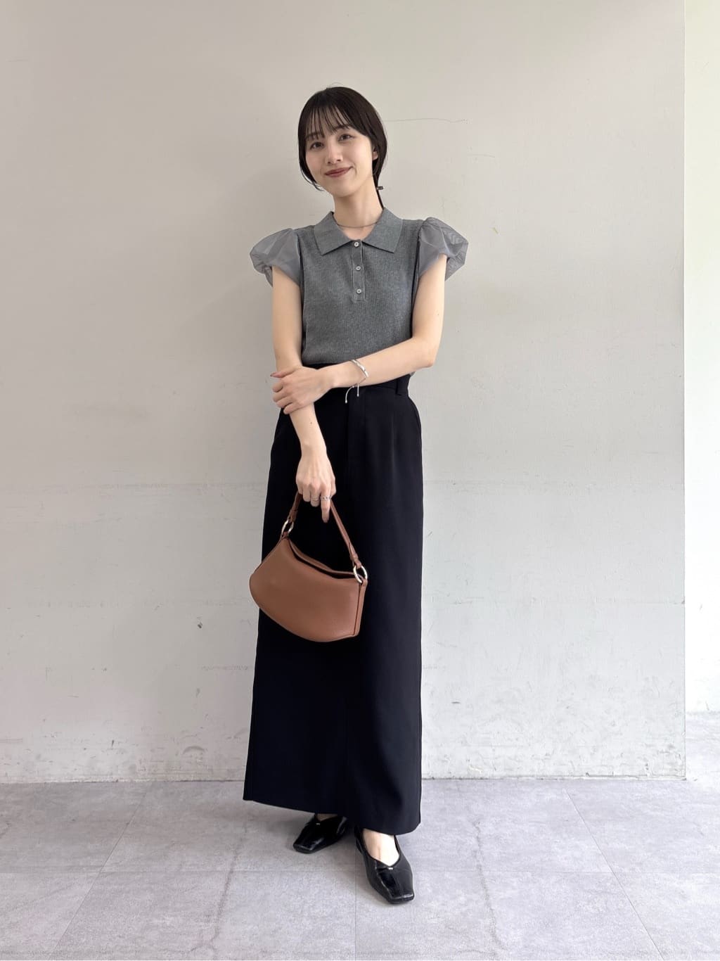CAPRICIEUX LE'MAGE | ミニバルーンスリーブポロニット | Rakuten