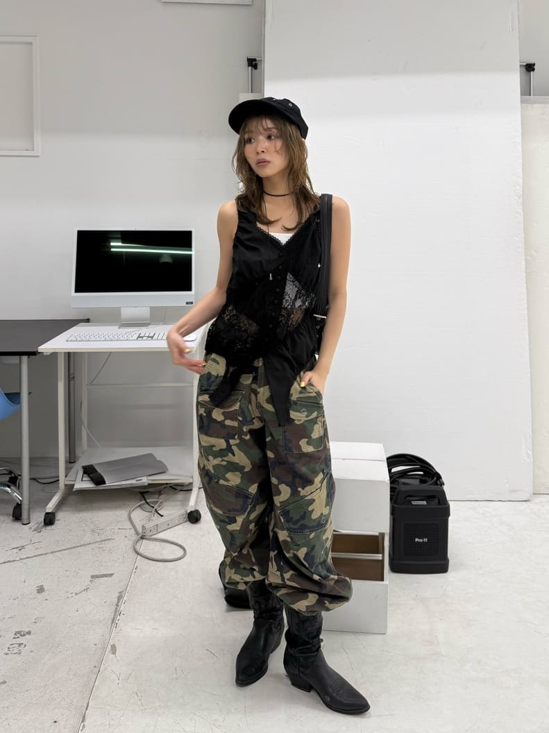 SLY | 【完売カラーの再販スタート!】BIG PK MILITARY パンツ