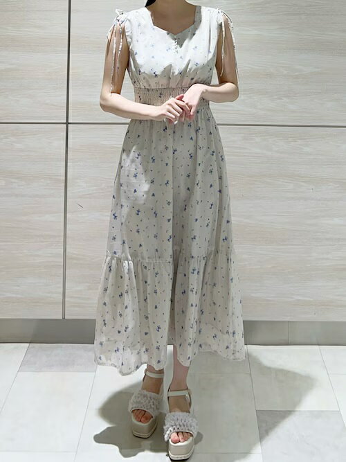 31 Sons de mode | 2026春夏新作 花柄ノースリーブワンピース