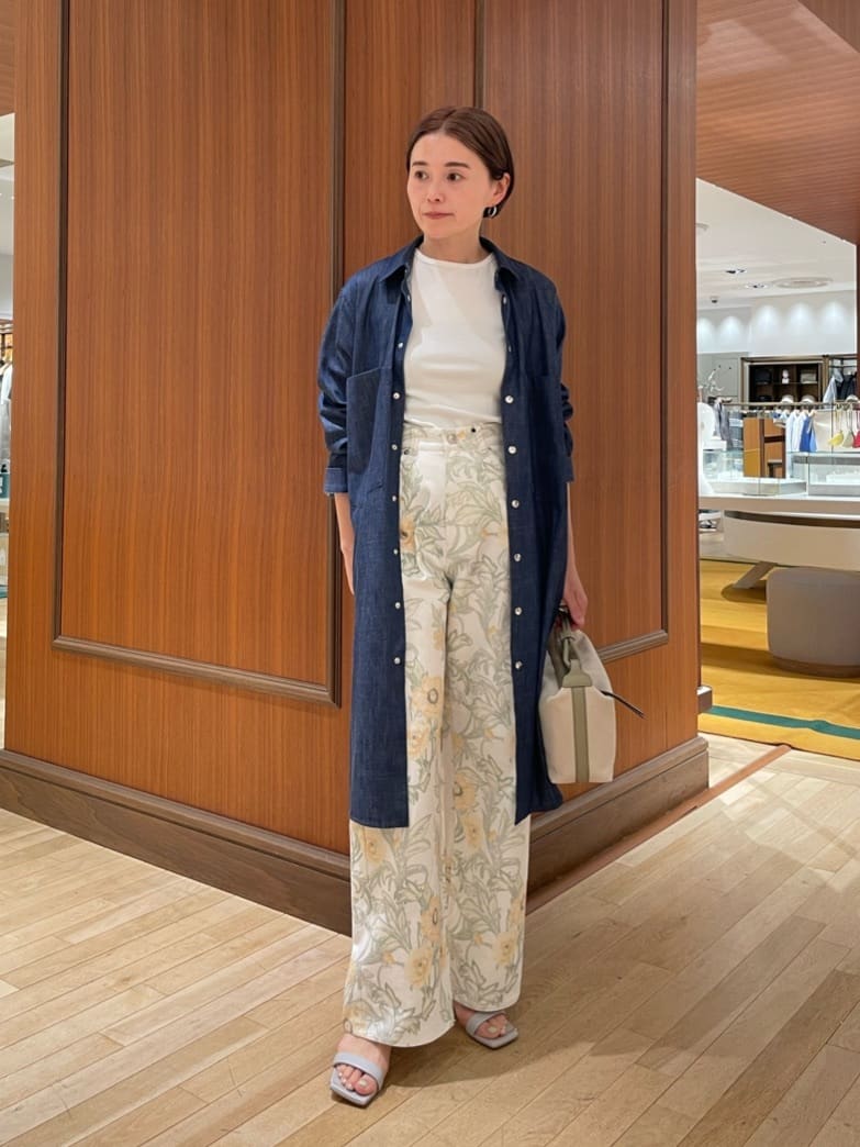 まるページ TOMORROWLAND | ウォールペーパーツイル ストレートパンツ | Rakuten