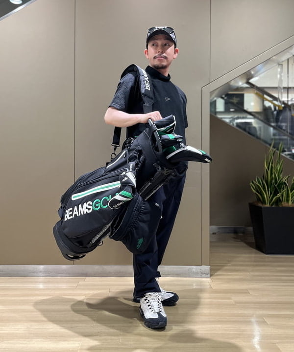 BEAMS GOLF | ORANGE LABEL / ドットエア(R)メッシュ モックネック