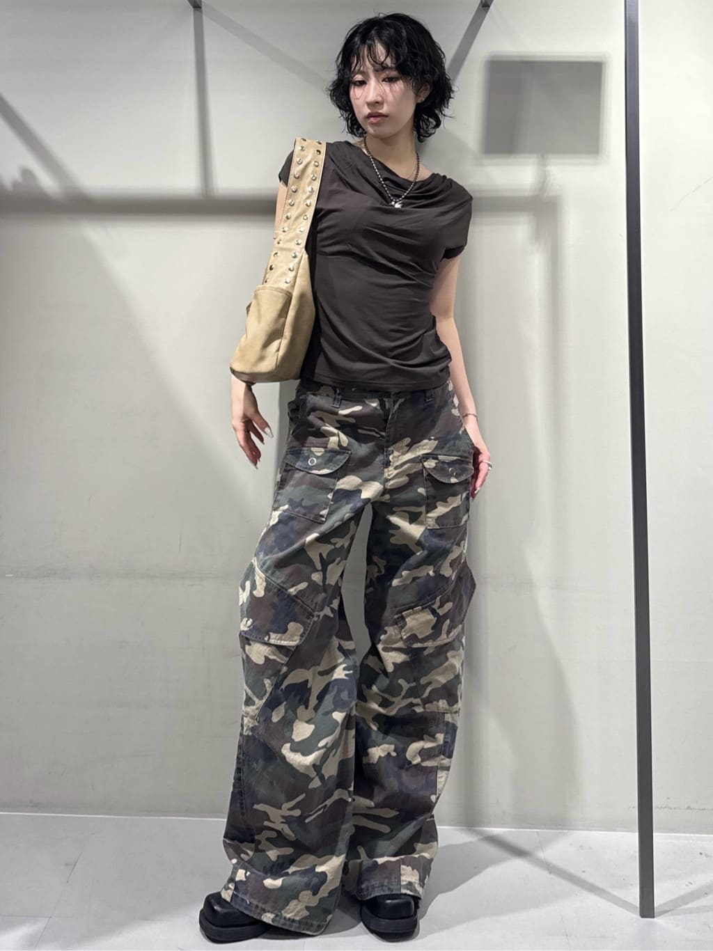 SLY | 【完売カラーの再販スタート!】BIG PK MILITARY パンツ