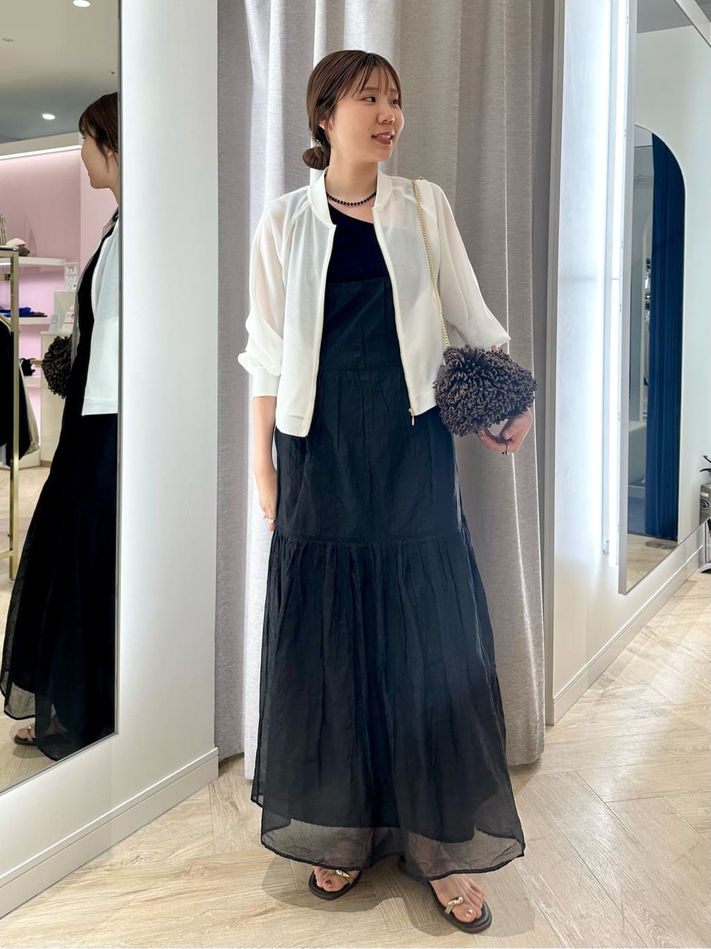 NOLLEY'S | 【MARILYN MOON/マリリーンムーン】sheer starched cotton
