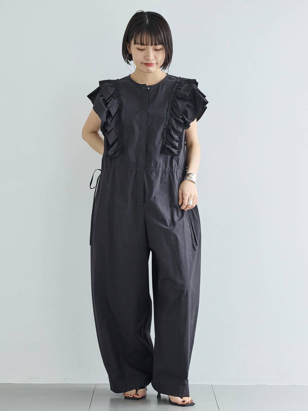 Curensology | コットンフリルオールインワン | Rakuten Fashion(楽天