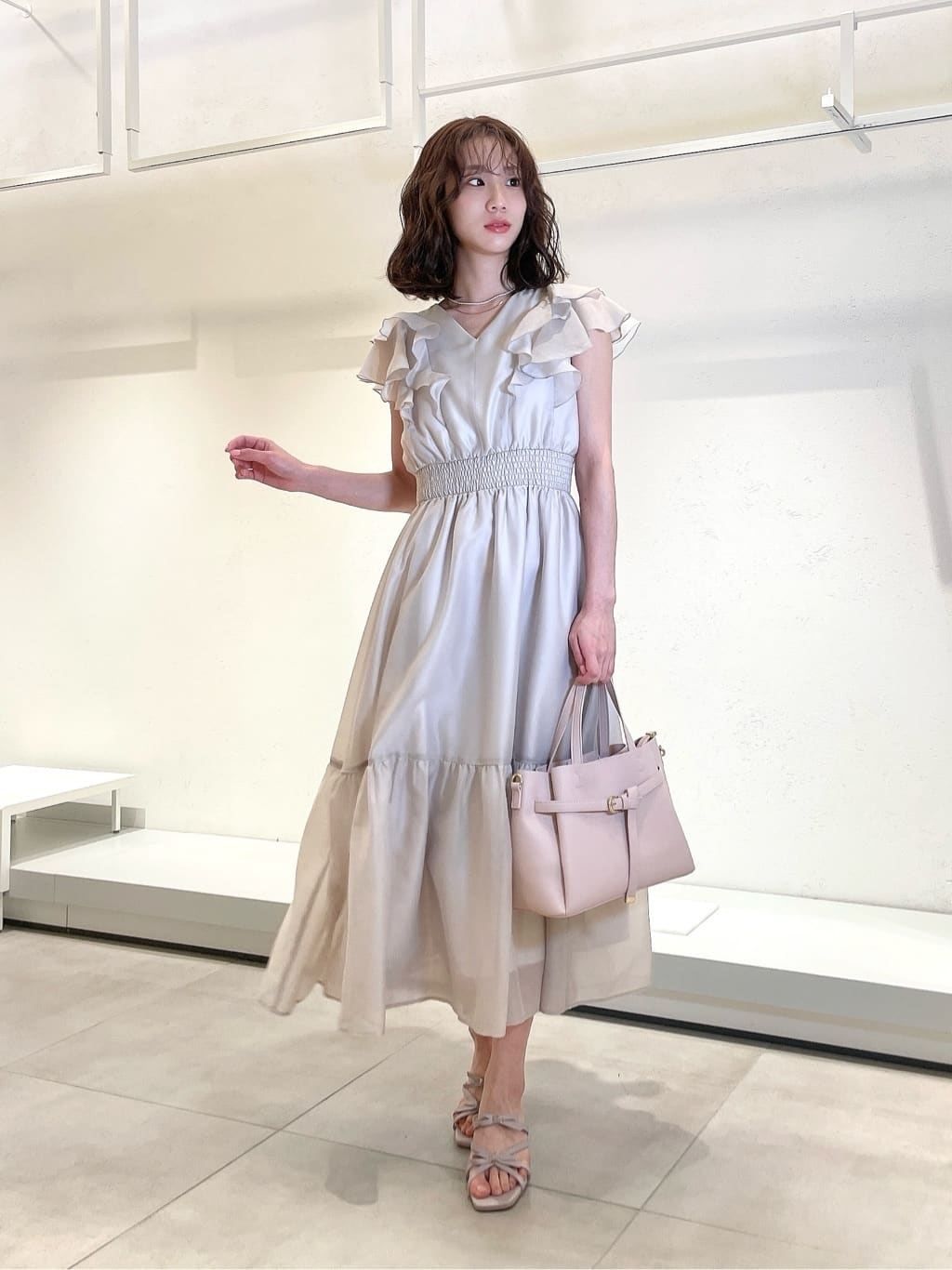 PROPORTION BODY DRESSING | ラッフルスリーブワンピース 26SS