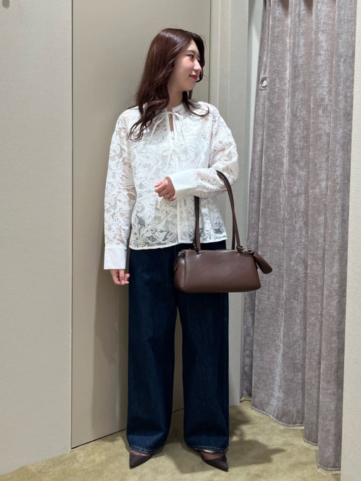 UNITED ARROWS green label relaxing | レース ハオリ ブラウス