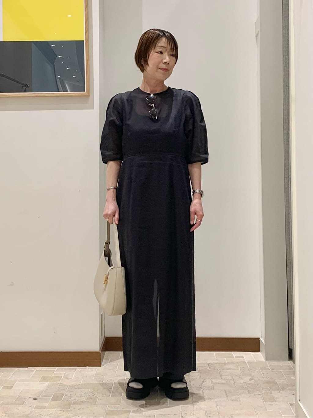 UNITED ARROWS LTD. OUTLET | <6(ROKU)>スケ ボリューム ワンピース
