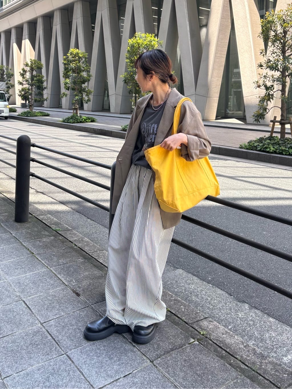 Discoatの【ユニセックス】テックリネンビッグシャツジャケット《WEB