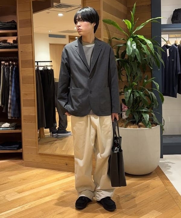 BEAMS MEN | 【ビームスの百名品】SLOW/ 別注 TOTE レザートートバッグ