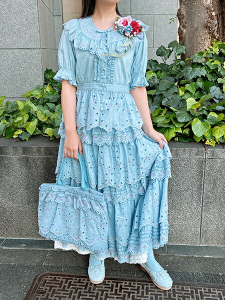PINK HOUSE | フラワーエンブレース使いブラウス | Rakuten Fashion