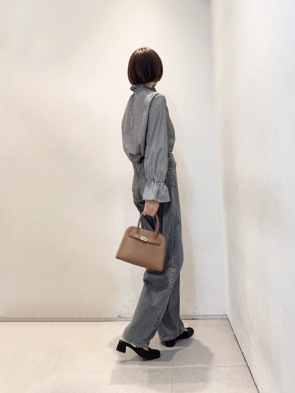 CHARLES & KEITH | サテン ボウスクエアトゥスリングバックパンプス